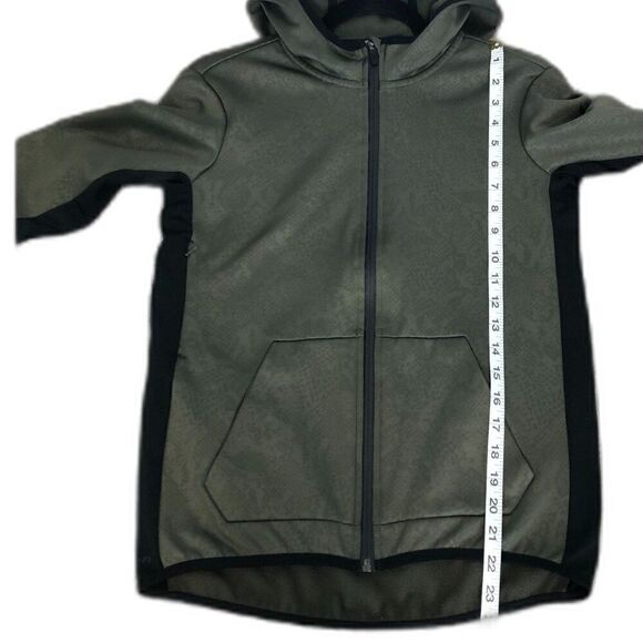 NIKE Sweatshirt Women's Size Small Green Black Vixen Therma-Fit Snake Print - Picture 5 of 13